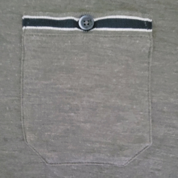 *Sold* Ted Baker London Men's Khaos Green Slim Fit Tee Shirt Short Sleeve - Picture 10 of 13